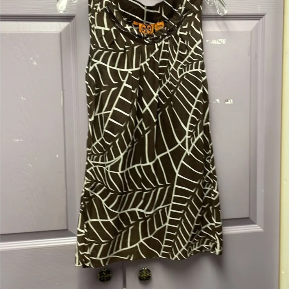 Tory Burch, sleeveless blouse women's size 10